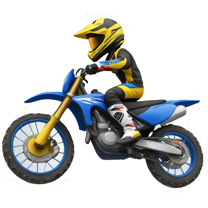 Moto cross emoji