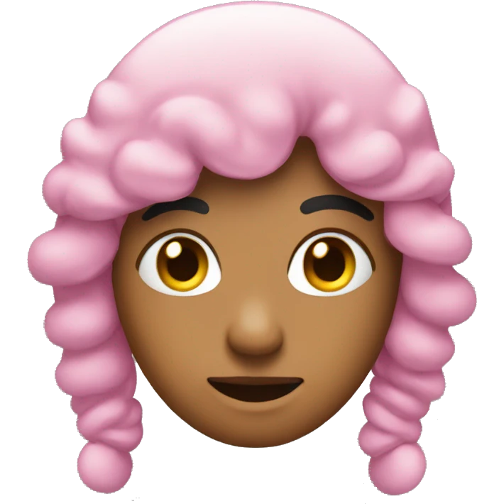 Pink cristhmas emoji