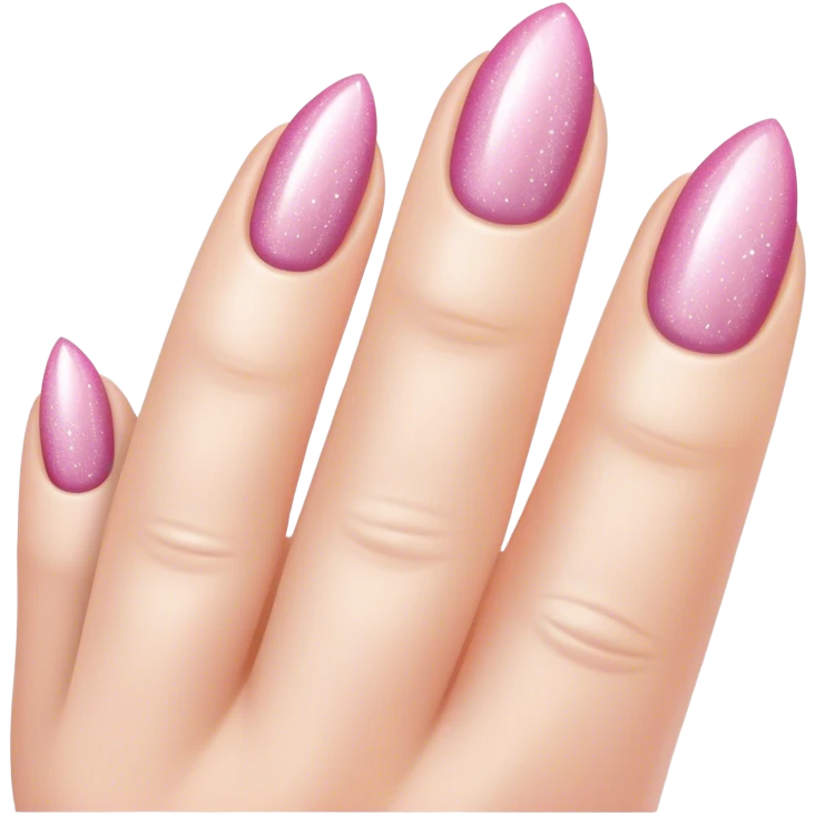 Uñas elegantes  emoji