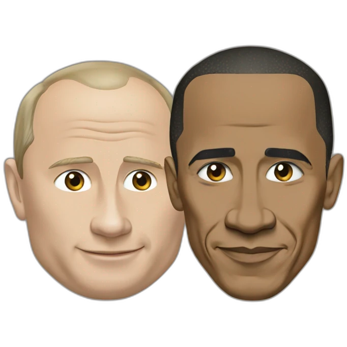 Obama and Putin emoji