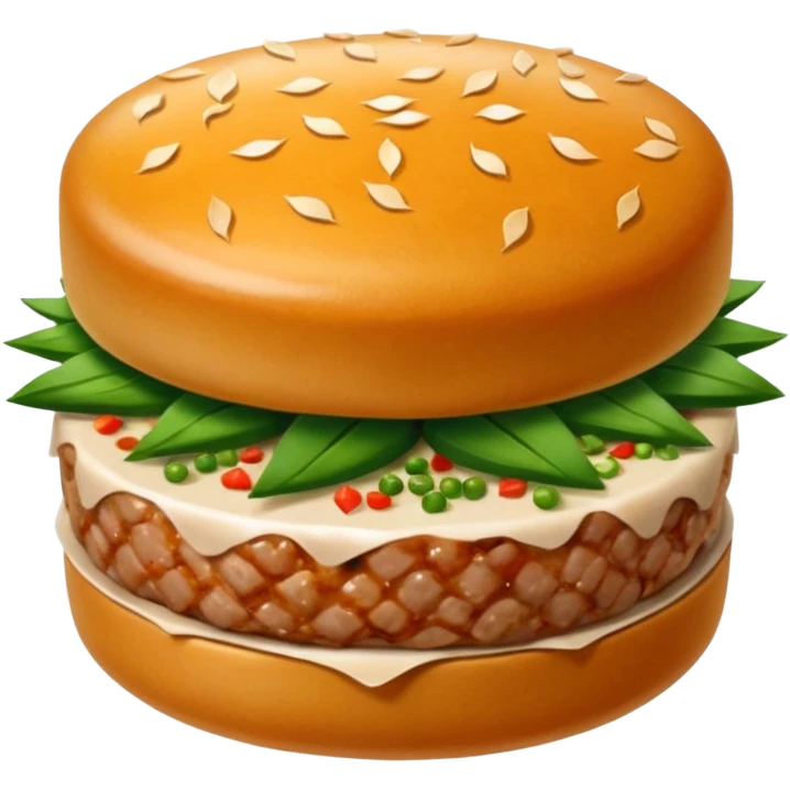 Chinese steamed pork patty emoji