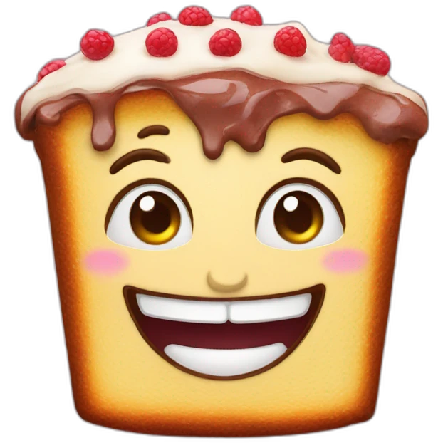 Kuchen mit deinem iPhone zusammen emoji