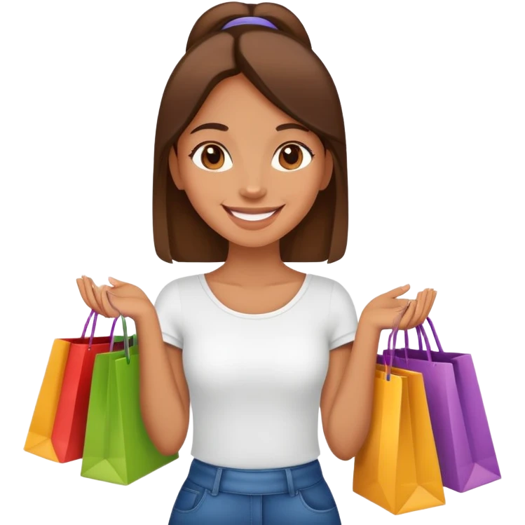 Shopping girl emoji
