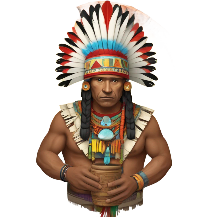 Aztec priest  emoji