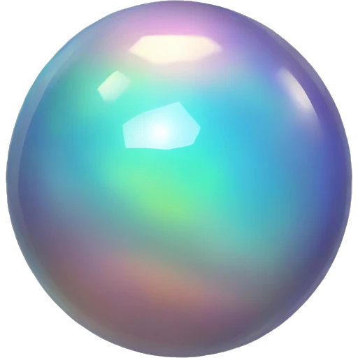 Opal Crystal sphere emoji