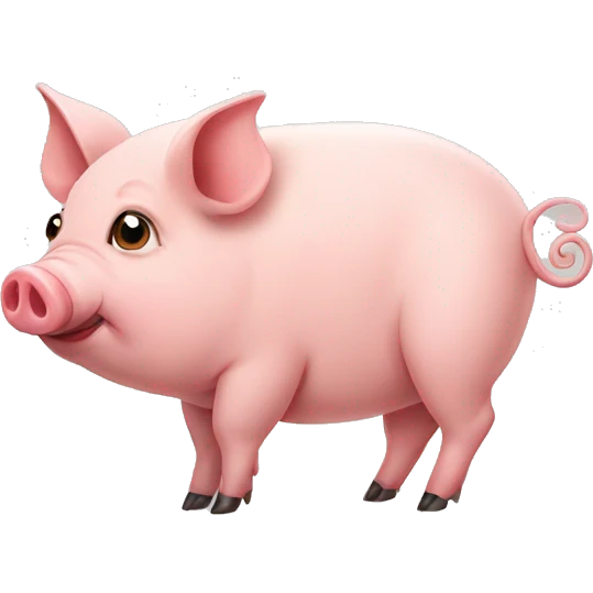 pregnant pig emoji