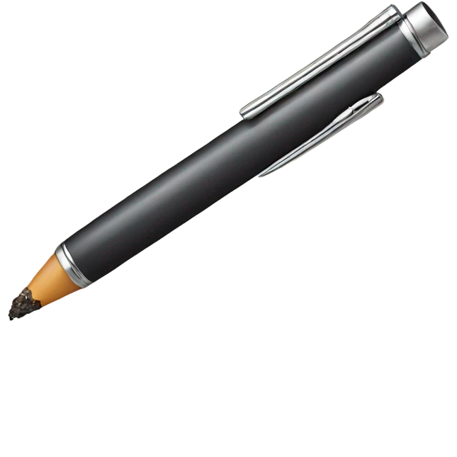 Pen that’s smoking  emoji
