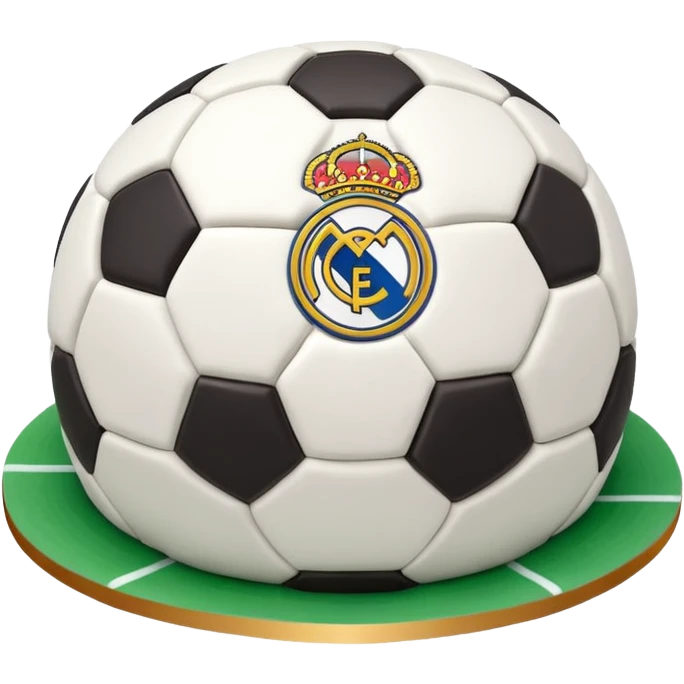 Real madrid cak emoji