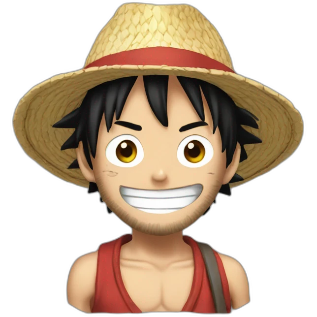 Luffy emoji