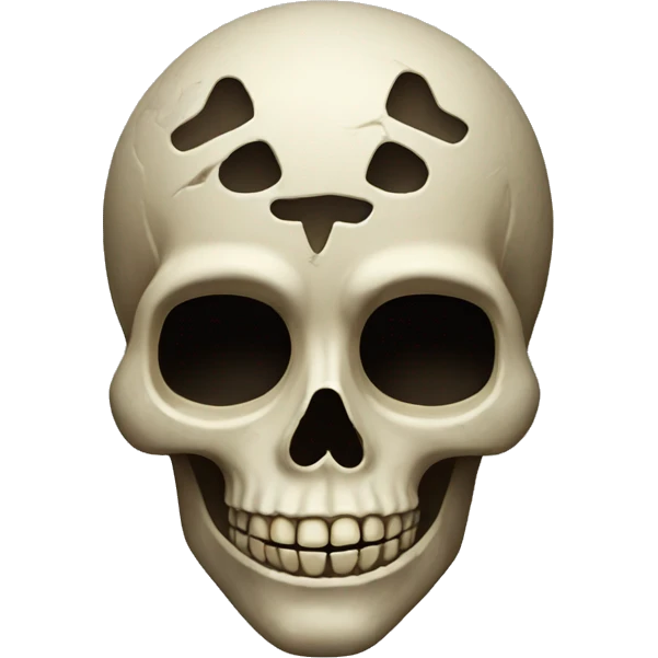 Mexican deathmask skull emoji