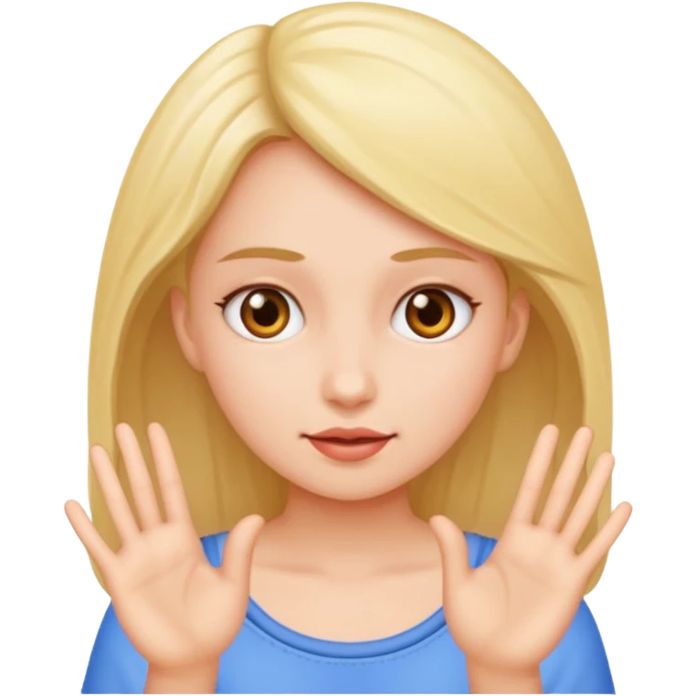 Girl fingerings her vagina emoji