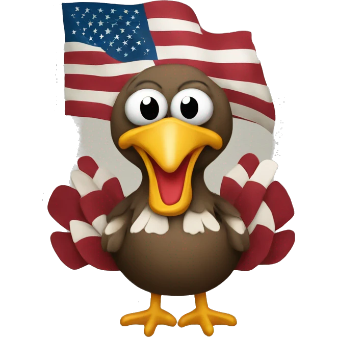 american puppet turkey flag emoji