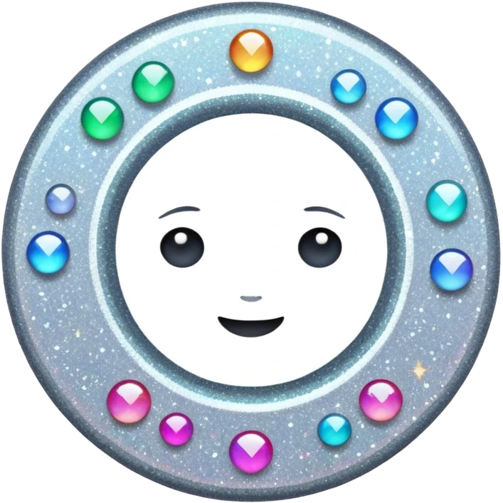 Glitter inner ciclo emoji