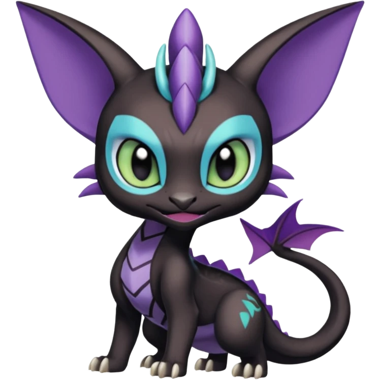 Meloetta-Purrloin-Spyro-Toothless-Stitch-Pokémon-Fakémon-creature-hybrid emoji