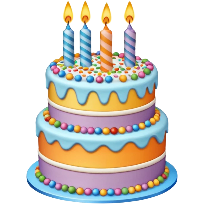 Birthday cakes  emoji