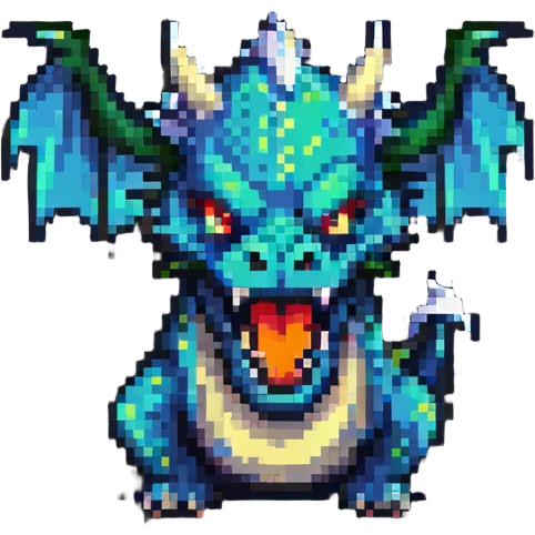 Angry dragon emoji