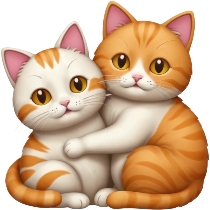 cat massages cat emoji