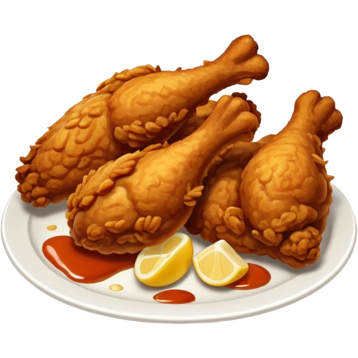 fried chicken emoji