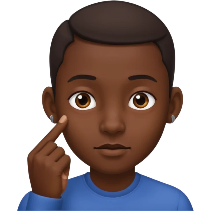 👧🏾👂🏾🤏🏾 pinching ear emoji
