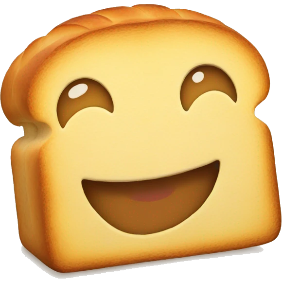 happy bread emoji
