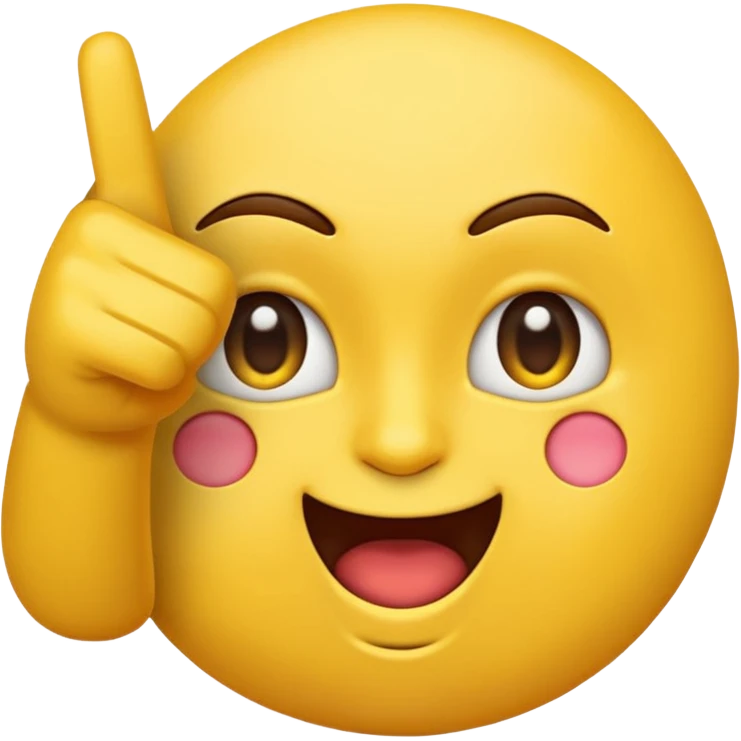 Emoji flipping off emoji