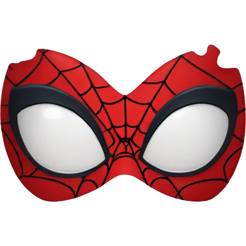 Spiderman mascara  emoji