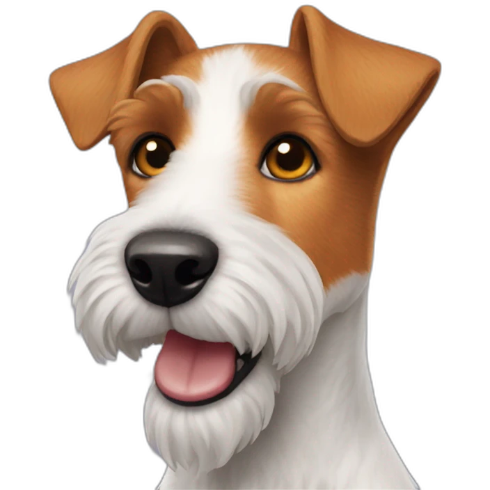 Fox terrier emoji