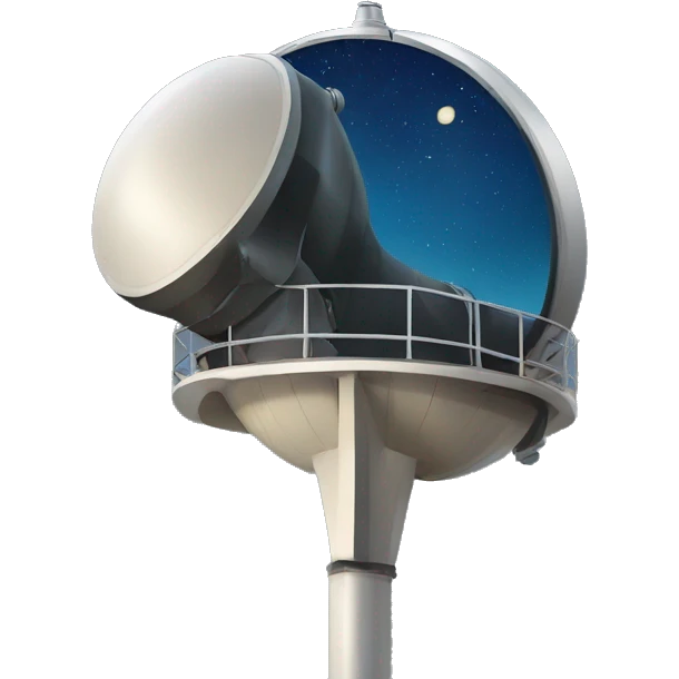 Lycksele Observatory sign emoji