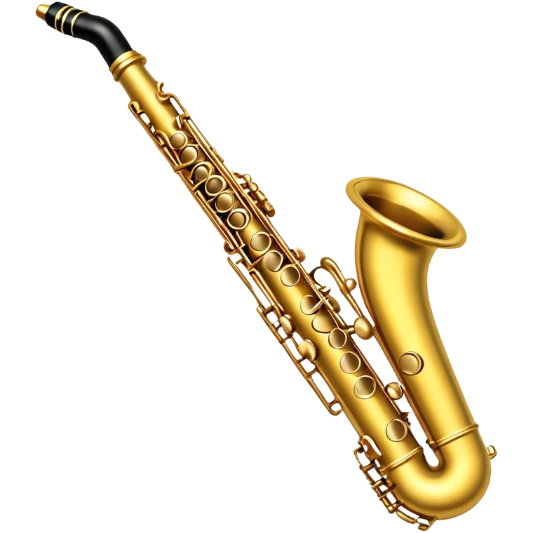 Create an elegant and refined emoji representing A clarinet.  emoji