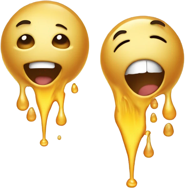 Vomiting honey happy emoji