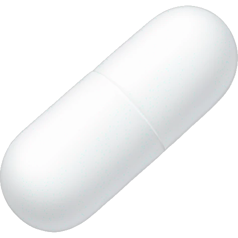 White pill emoji