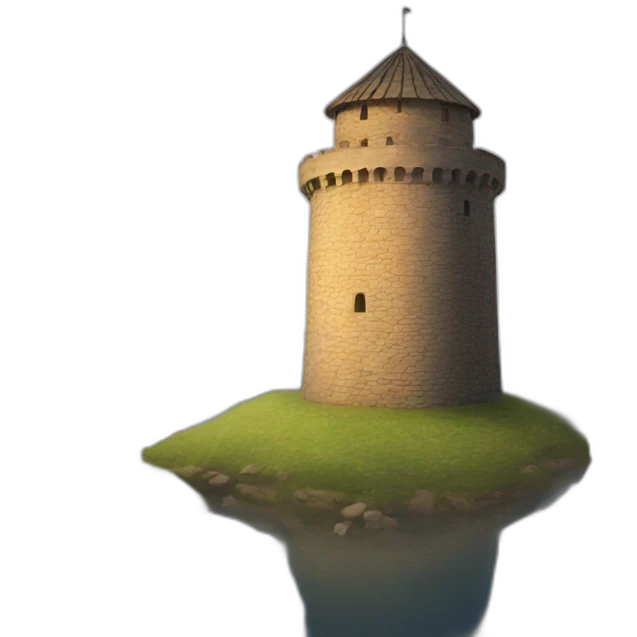 round tower emoji