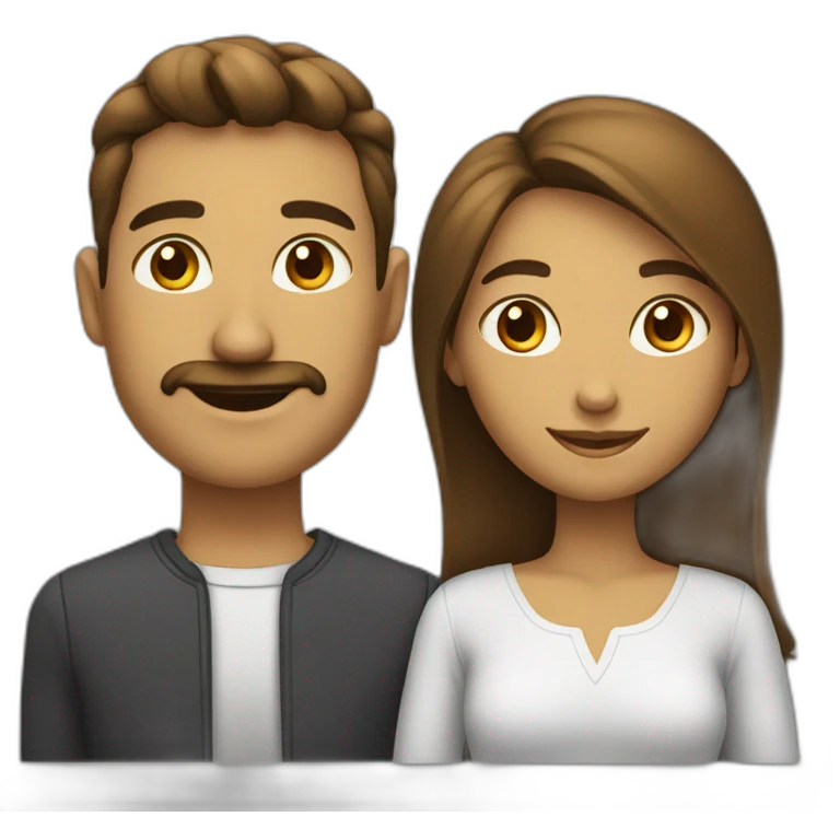 Homme et femme emoji
