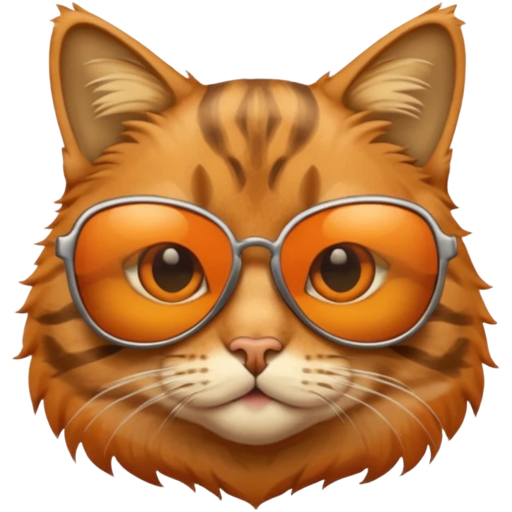 Cat wearing sunglasses emoji