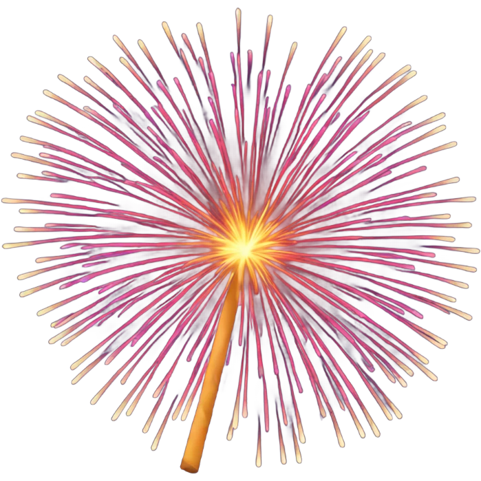 Fireworks emoji
