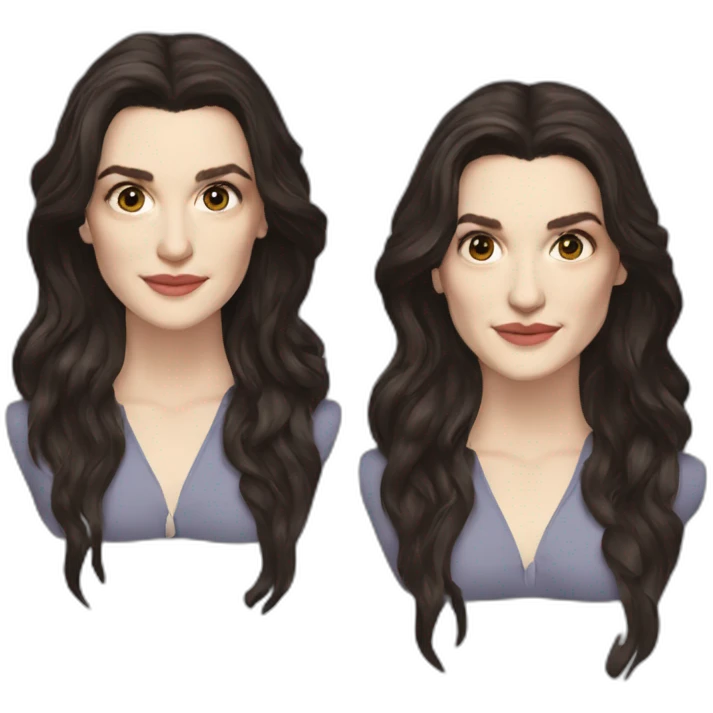 rachel weisz long hair emoji