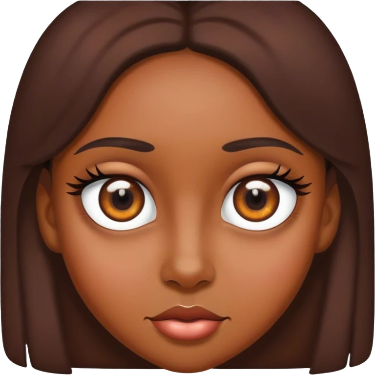 Girl with 5 eyes emoji