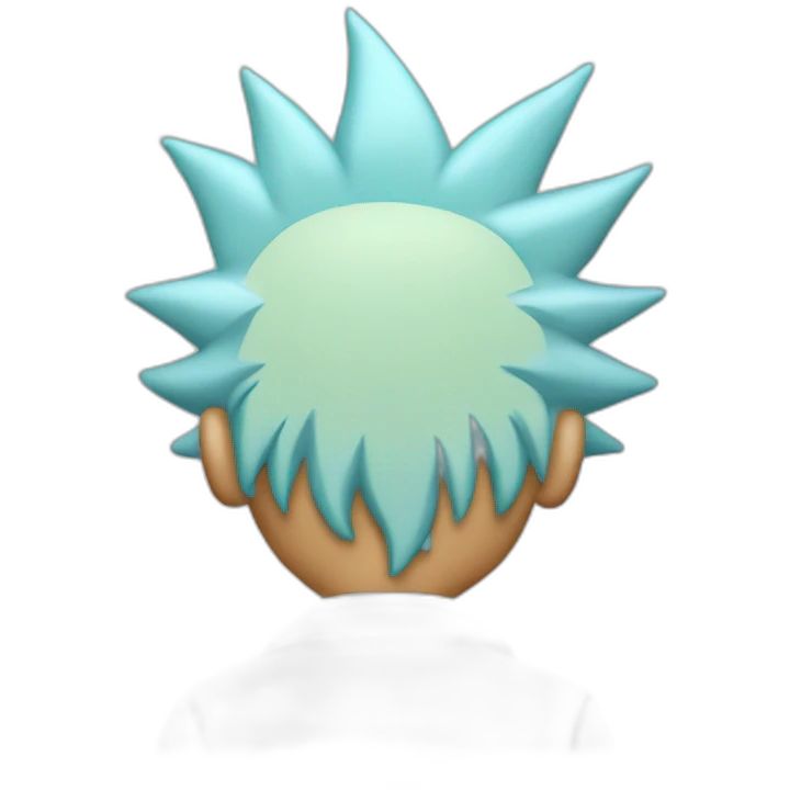 Rick Sanchez from behind emoji