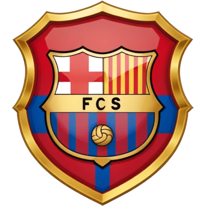Escudo del Barcelona emoji