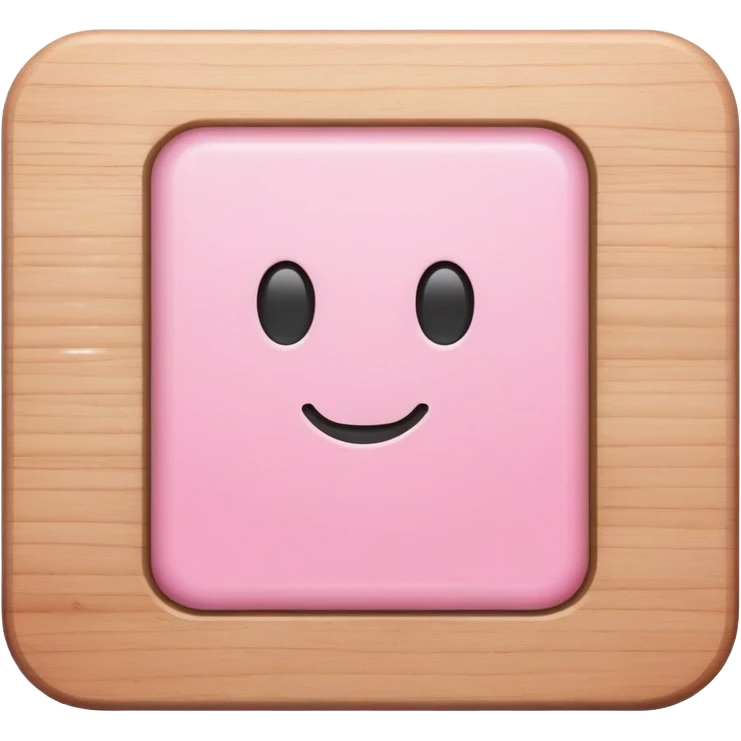 Light pink board emoji