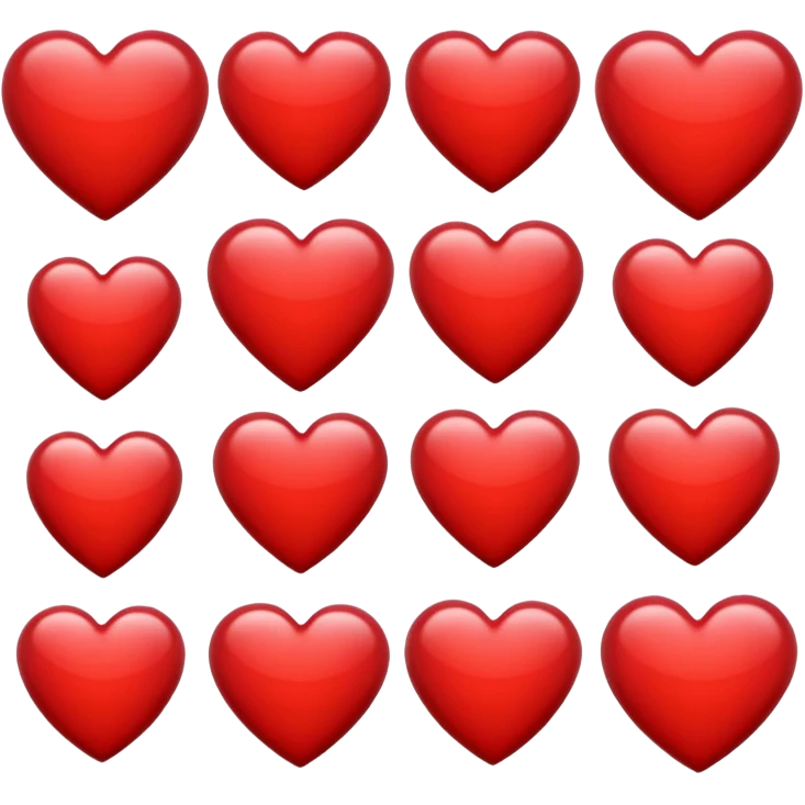 Hearts emoji