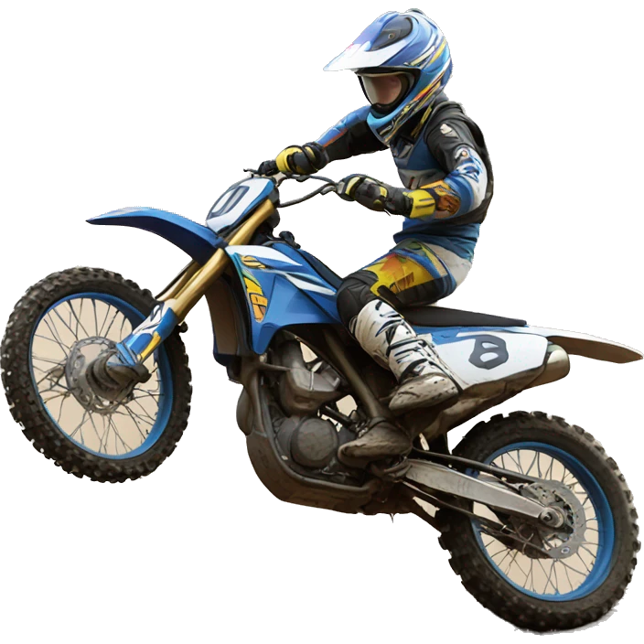 Motocross emoji