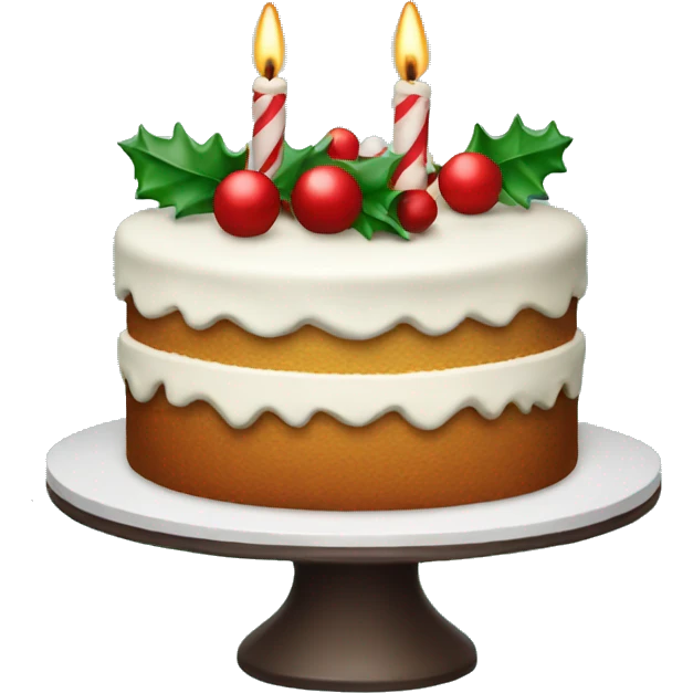 Cake christmas  emoji