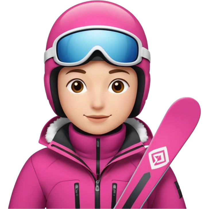 skiing emoji