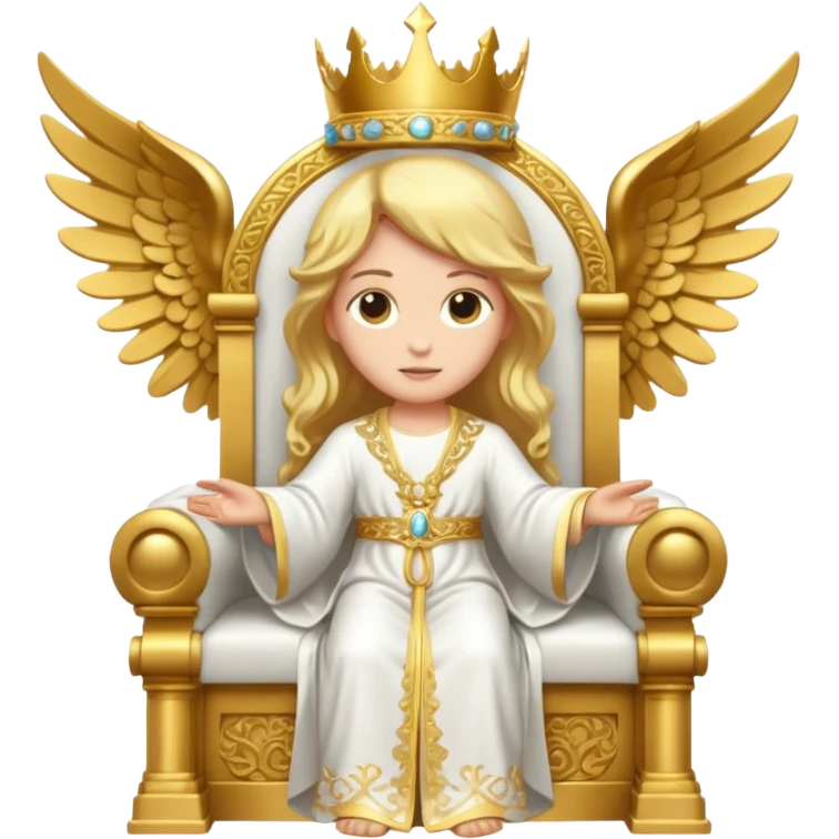 Throne, Angel emoji