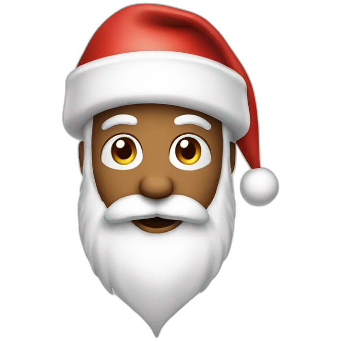 christmas santa emoji