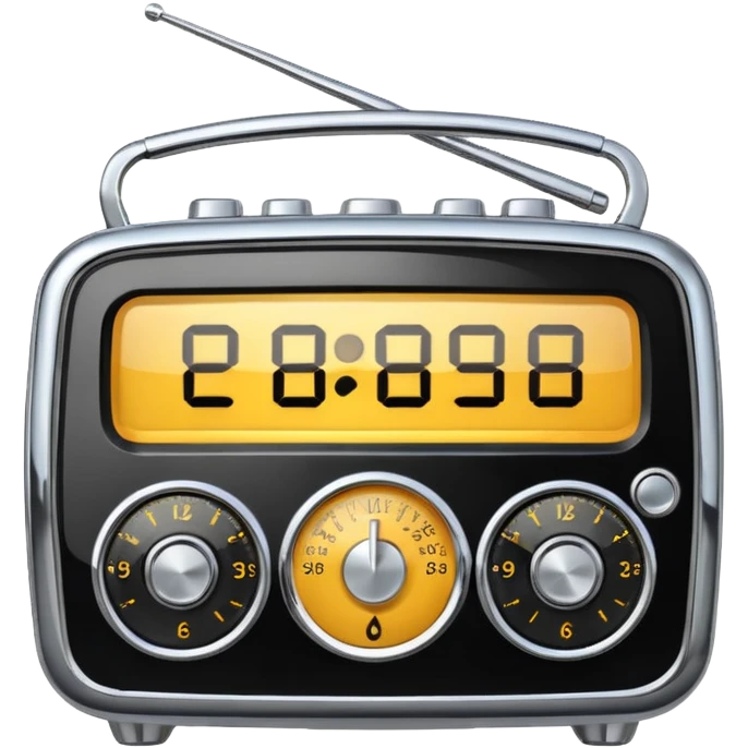 modern radio emoji