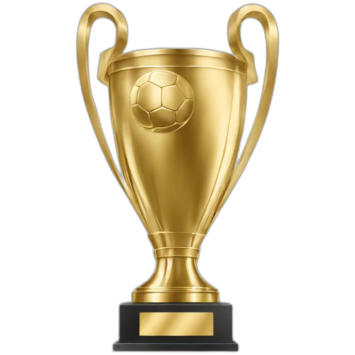 Champions league trophy emoji