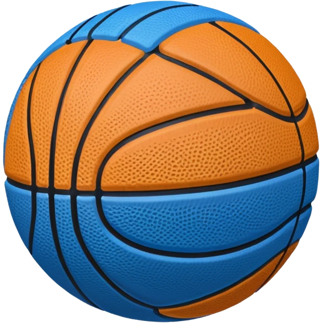 blue basketball  emoji