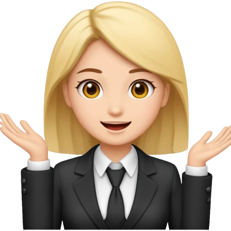 busness or skill woman emoje make it like happy need yo use in maleting and only cove face in video emoji